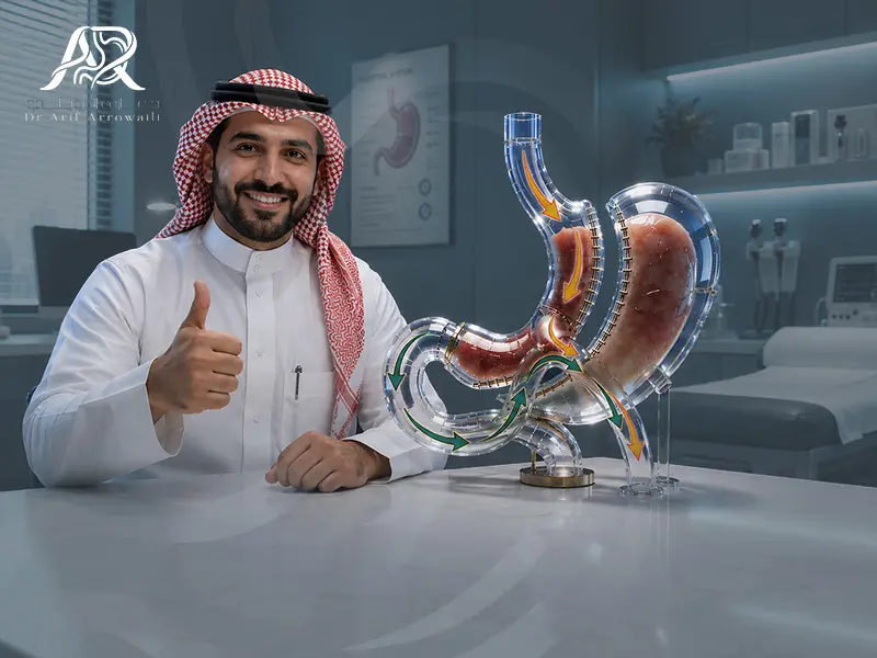 تجربتي مع تحويل مسار المعده